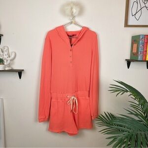 n:philanthropy Juliette Romper in Coral
